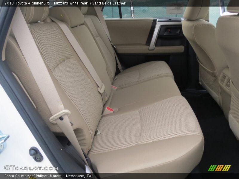 Blizzard White Pearl / Sand Beige Leather 2013 Toyota 4Runner SR5