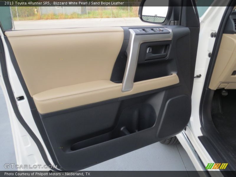 Blizzard White Pearl / Sand Beige Leather 2013 Toyota 4Runner SR5
