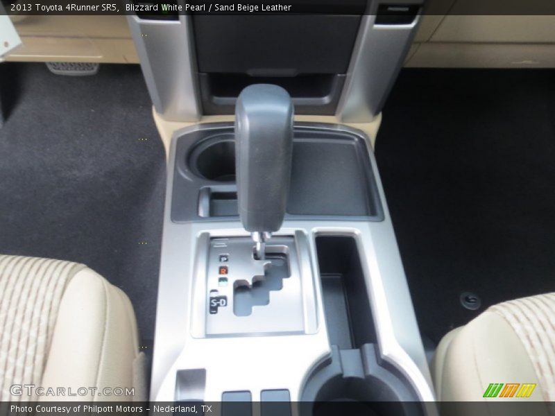 Blizzard White Pearl / Sand Beige Leather 2013 Toyota 4Runner SR5