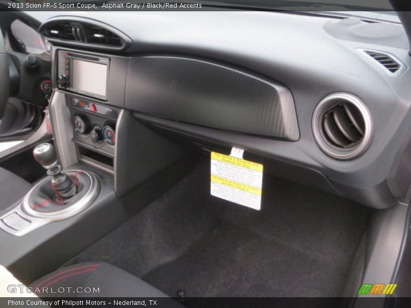 Dashboard of 2013 FR-S Sport Coupe