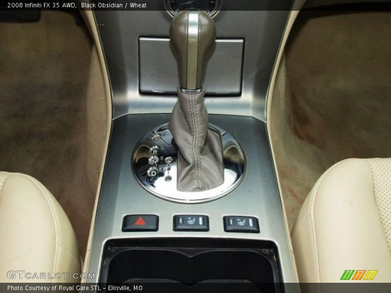 Black Obsidian / Wheat 2008 Infiniti FX 35 AWD