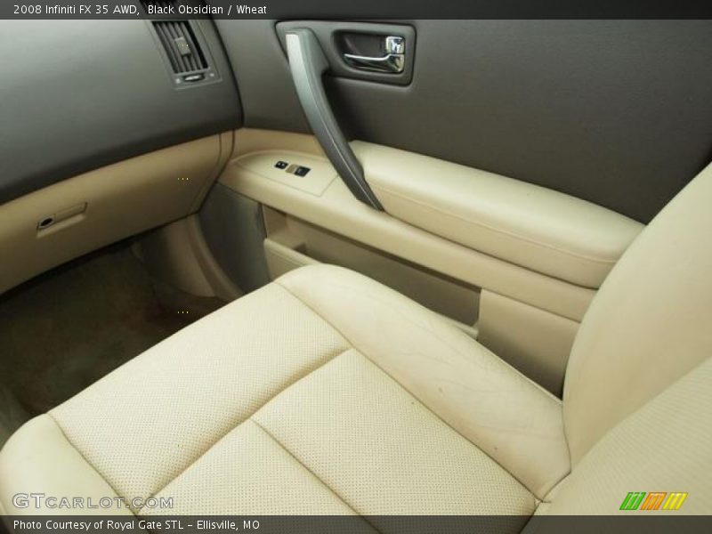 Black Obsidian / Wheat 2008 Infiniti FX 35 AWD