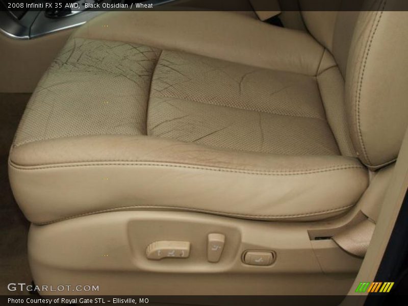 Black Obsidian / Wheat 2008 Infiniti FX 35 AWD