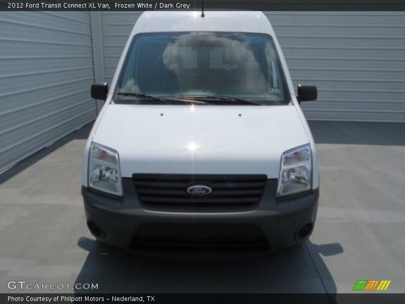 Frozen White / Dark Grey 2012 Ford Transit Connect XL Van