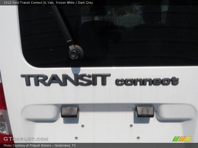 Frozen White / Dark Grey 2012 Ford Transit Connect XL Van