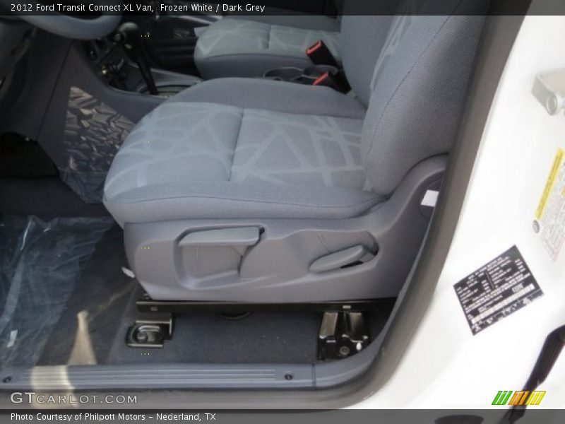 Frozen White / Dark Grey 2012 Ford Transit Connect XL Van