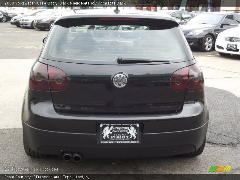 Black Magic Metallic / Anthracite Black 2008 Volkswagen GTI 4 Door