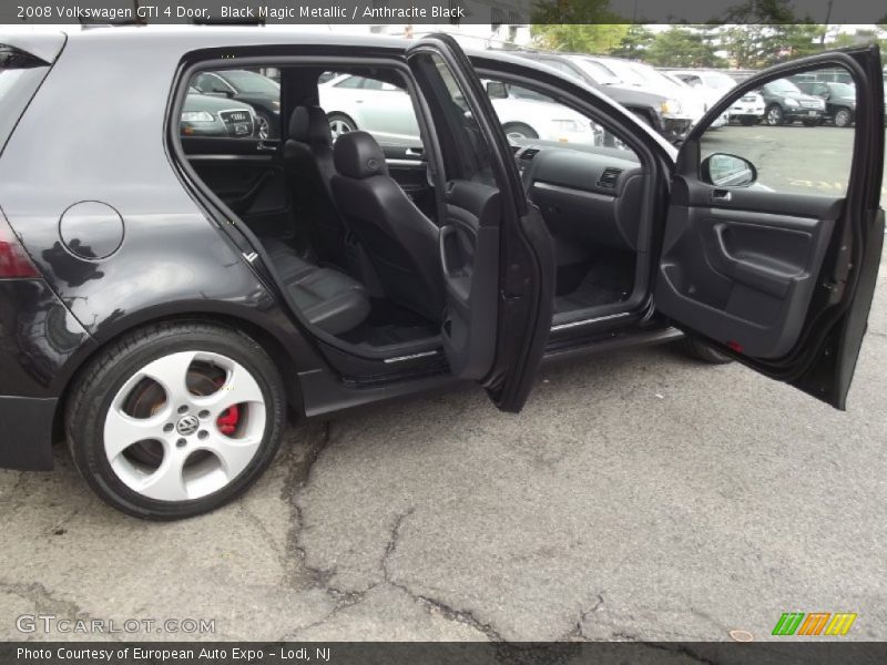 Black Magic Metallic / Anthracite Black 2008 Volkswagen GTI 4 Door