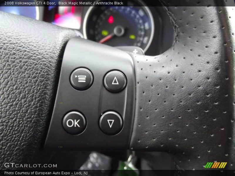 Black Magic Metallic / Anthracite Black 2008 Volkswagen GTI 4 Door