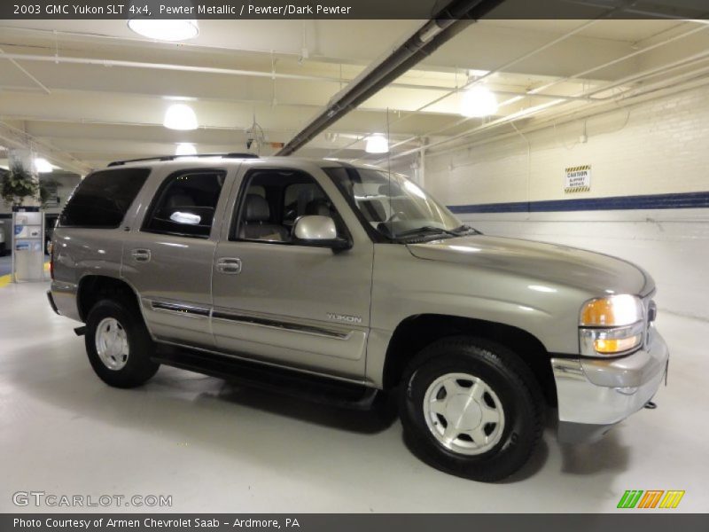 Pewter Metallic / Pewter/Dark Pewter 2003 GMC Yukon SLT 4x4