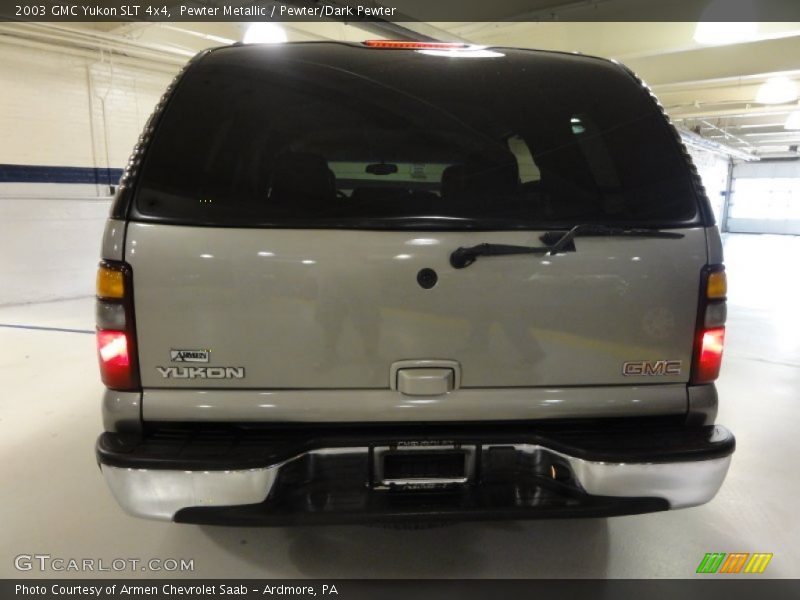 Pewter Metallic / Pewter/Dark Pewter 2003 GMC Yukon SLT 4x4