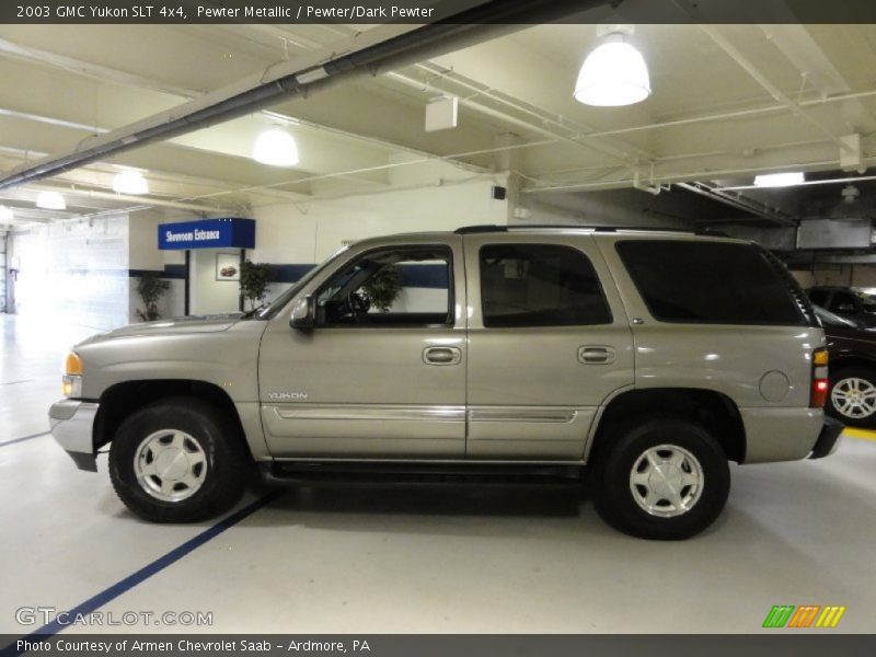 Pewter Metallic / Pewter/Dark Pewter 2003 GMC Yukon SLT 4x4