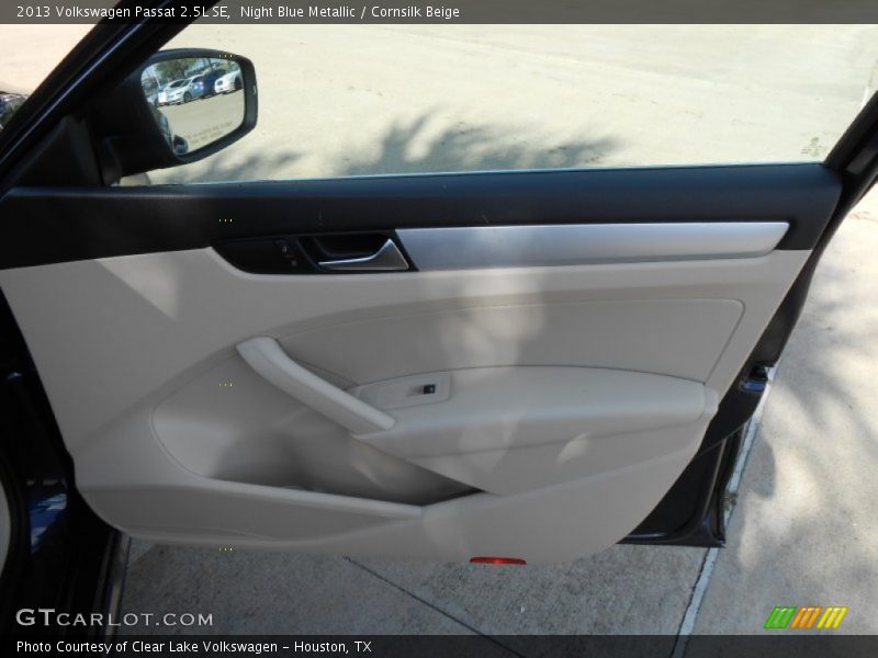 Night Blue Metallic / Cornsilk Beige 2013 Volkswagen Passat 2.5L SE