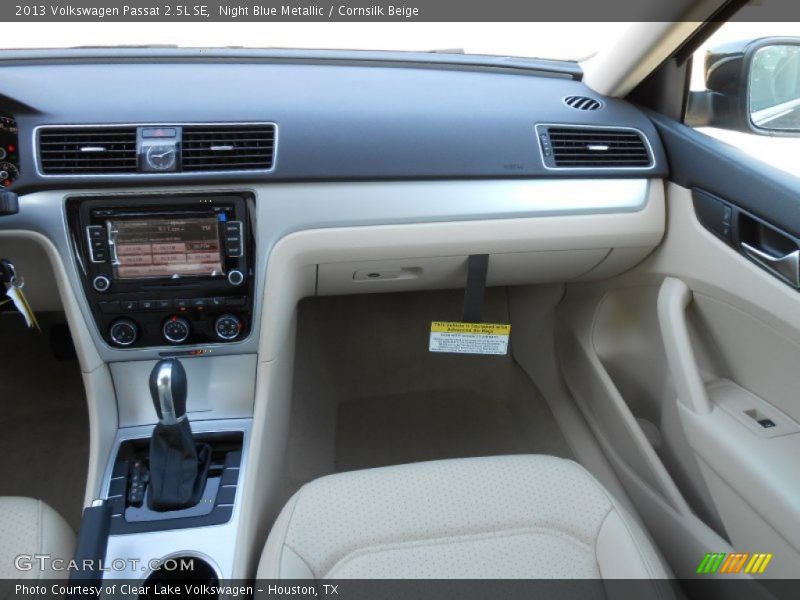 Night Blue Metallic / Cornsilk Beige 2013 Volkswagen Passat 2.5L SE