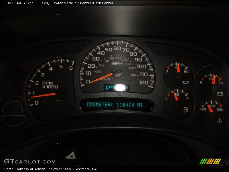 Pewter Metallic / Pewter/Dark Pewter 2003 GMC Yukon SLT 4x4
