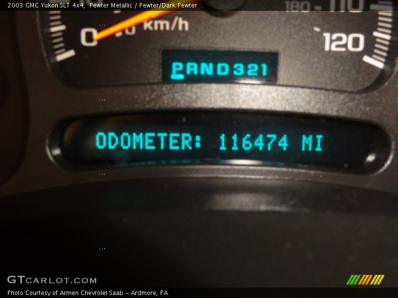 Pewter Metallic / Pewter/Dark Pewter 2003 GMC Yukon SLT 4x4