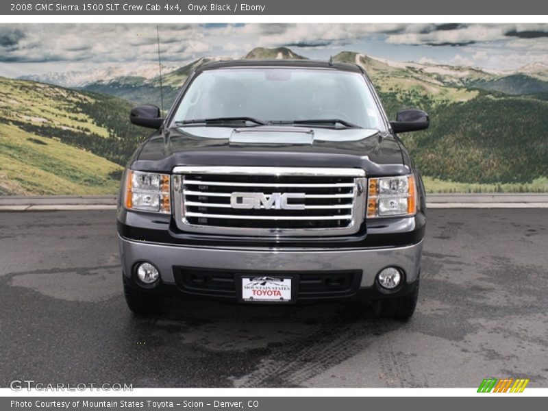 Onyx Black / Ebony 2008 GMC Sierra 1500 SLT Crew Cab 4x4