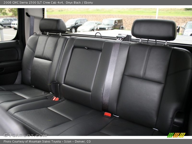 Onyx Black / Ebony 2008 GMC Sierra 1500 SLT Crew Cab 4x4