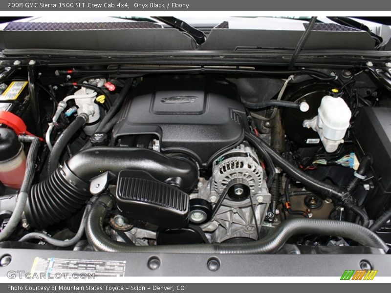 Onyx Black / Ebony 2008 GMC Sierra 1500 SLT Crew Cab 4x4