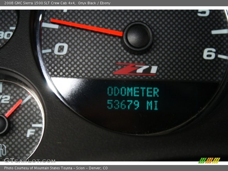Onyx Black / Ebony 2008 GMC Sierra 1500 SLT Crew Cab 4x4