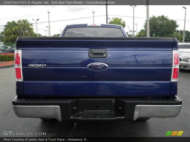 Dark Blue Pearl Metallic / Stone/Medium Stone 2009 Ford F150 XL Regular Cab