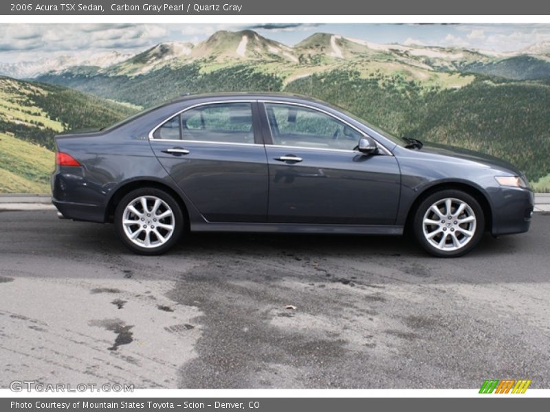Carbon Gray Pearl / Quartz Gray 2006 Acura TSX Sedan