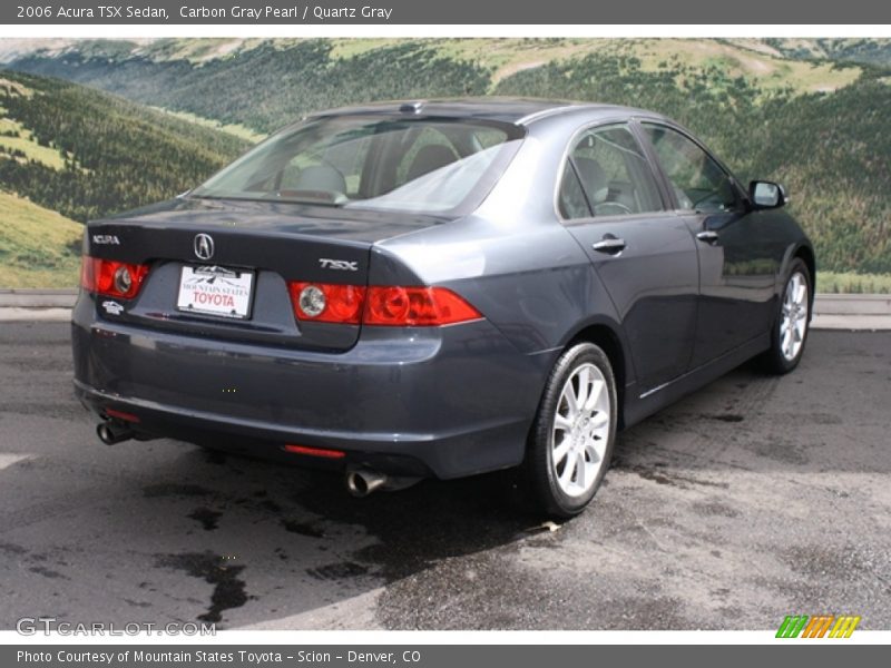 Carbon Gray Pearl / Quartz Gray 2006 Acura TSX Sedan