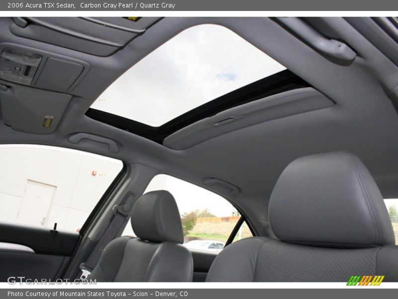 Carbon Gray Pearl / Quartz Gray 2006 Acura TSX Sedan