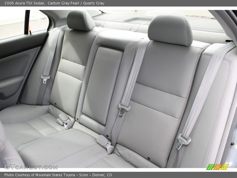 Carbon Gray Pearl / Quartz Gray 2006 Acura TSX Sedan