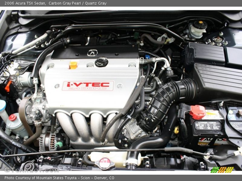 Carbon Gray Pearl / Quartz Gray 2006 Acura TSX Sedan