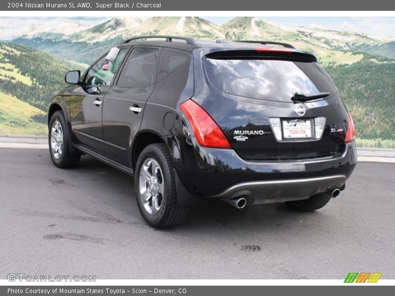Super Black / Charcoal 2004 Nissan Murano SL AWD