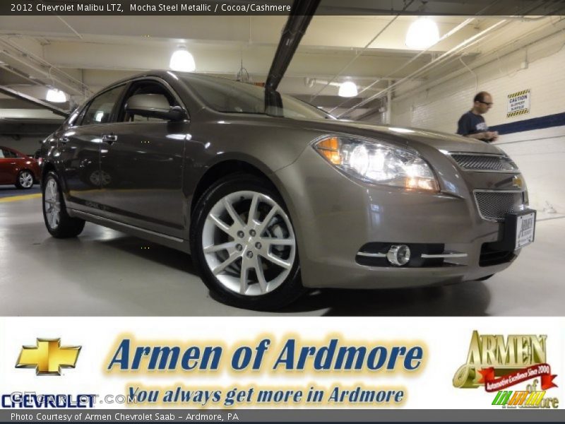 Mocha Steel Metallic / Cocoa/Cashmere 2012 Chevrolet Malibu LTZ
