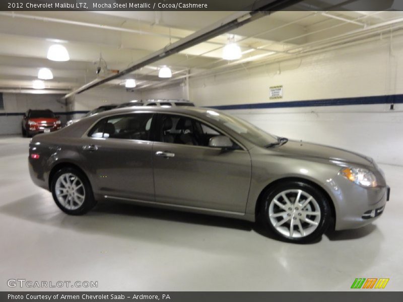 Mocha Steel Metallic / Cocoa/Cashmere 2012 Chevrolet Malibu LTZ