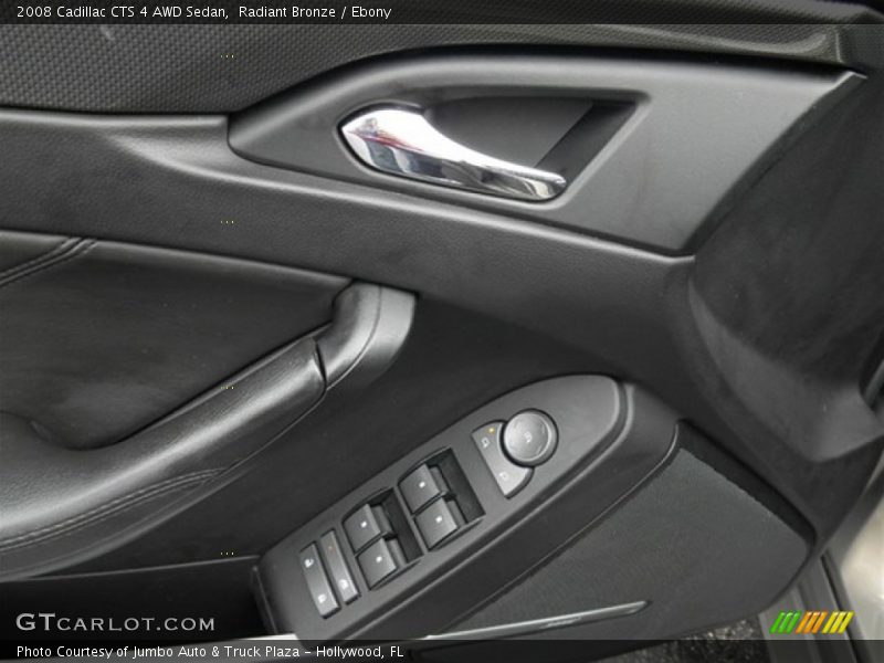Radiant Bronze / Ebony 2008 Cadillac CTS 4 AWD Sedan
