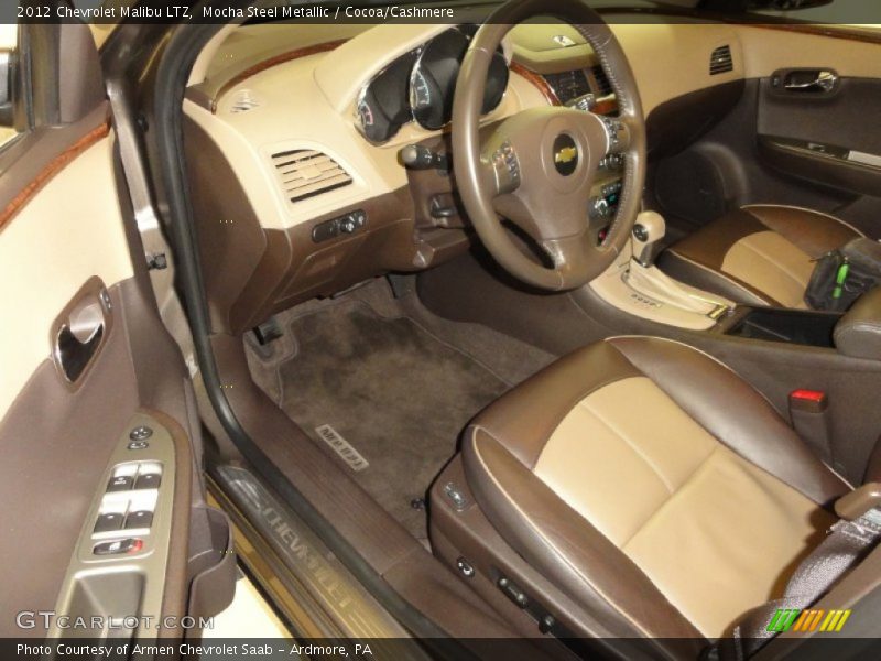 Mocha Steel Metallic / Cocoa/Cashmere 2012 Chevrolet Malibu LTZ