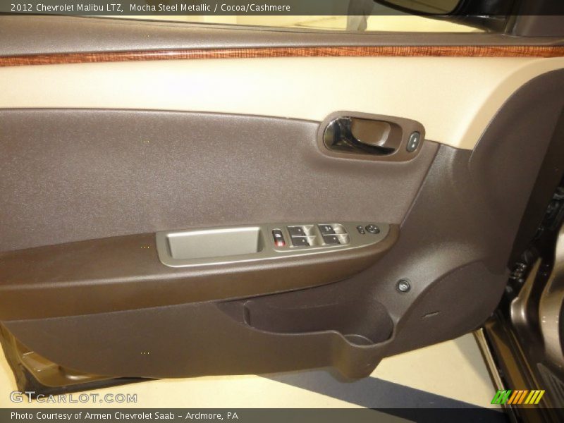 Mocha Steel Metallic / Cocoa/Cashmere 2012 Chevrolet Malibu LTZ