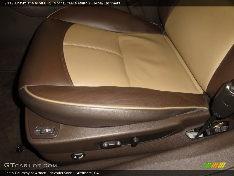 Mocha Steel Metallic / Cocoa/Cashmere 2012 Chevrolet Malibu LTZ