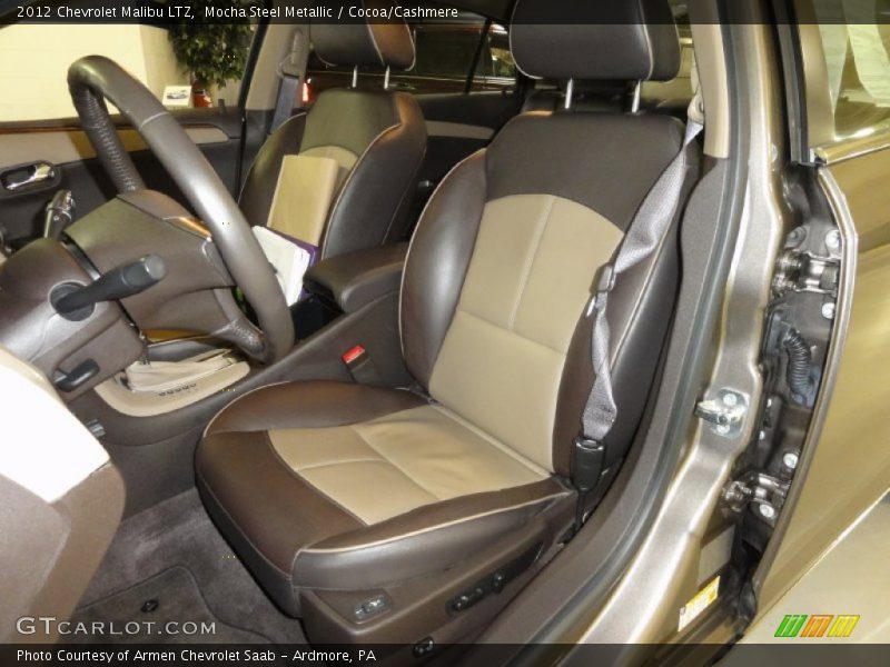 Mocha Steel Metallic / Cocoa/Cashmere 2012 Chevrolet Malibu LTZ