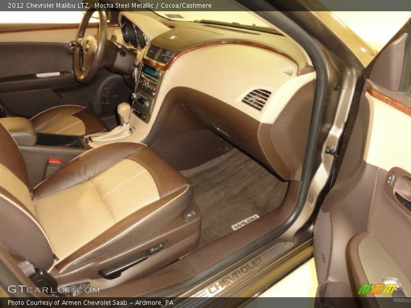 Mocha Steel Metallic / Cocoa/Cashmere 2012 Chevrolet Malibu LTZ
