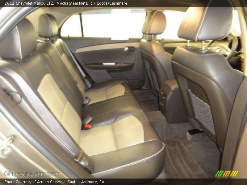 Mocha Steel Metallic / Cocoa/Cashmere 2012 Chevrolet Malibu LTZ
