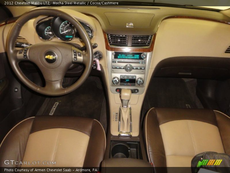Mocha Steel Metallic / Cocoa/Cashmere 2012 Chevrolet Malibu LTZ