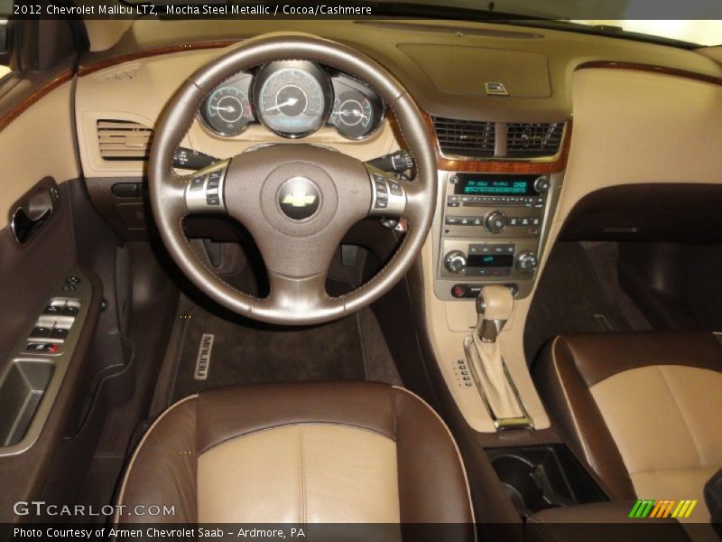 Mocha Steel Metallic / Cocoa/Cashmere 2012 Chevrolet Malibu LTZ