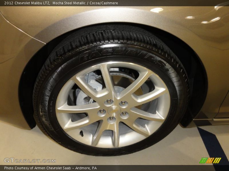 Mocha Steel Metallic / Cocoa/Cashmere 2012 Chevrolet Malibu LTZ