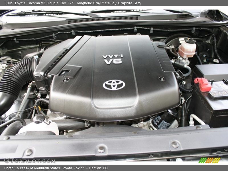Magnetic Gray Metallic / Graphite Gray 2009 Toyota Tacoma V6 Double Cab 4x4