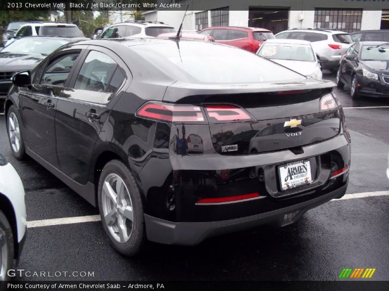 Black / Jet Black/Ceramic White Accents 2013 Chevrolet Volt