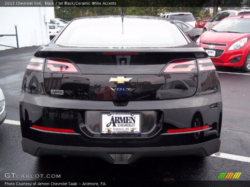Black / Jet Black/Ceramic White Accents 2013 Chevrolet Volt