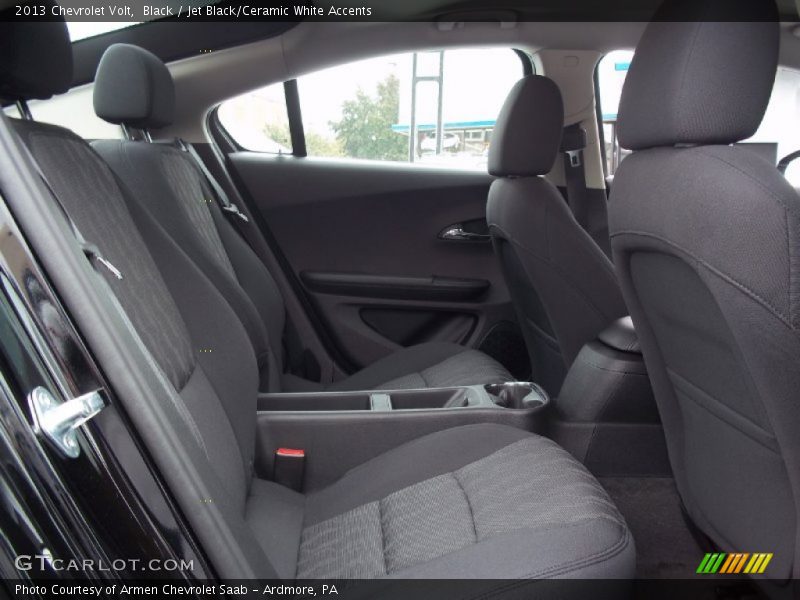 Rear Seat of 2013 Volt 