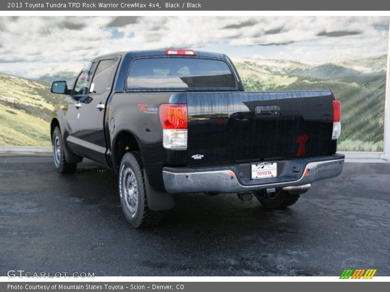Black / Black 2013 Toyota Tundra TRD Rock Warrior CrewMax 4x4