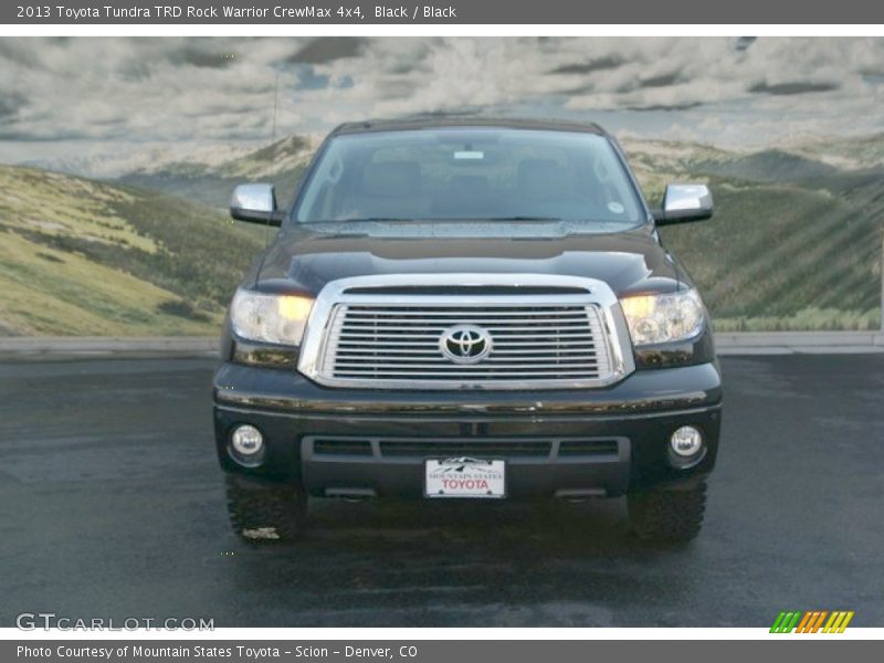 Black / Black 2013 Toyota Tundra TRD Rock Warrior CrewMax 4x4