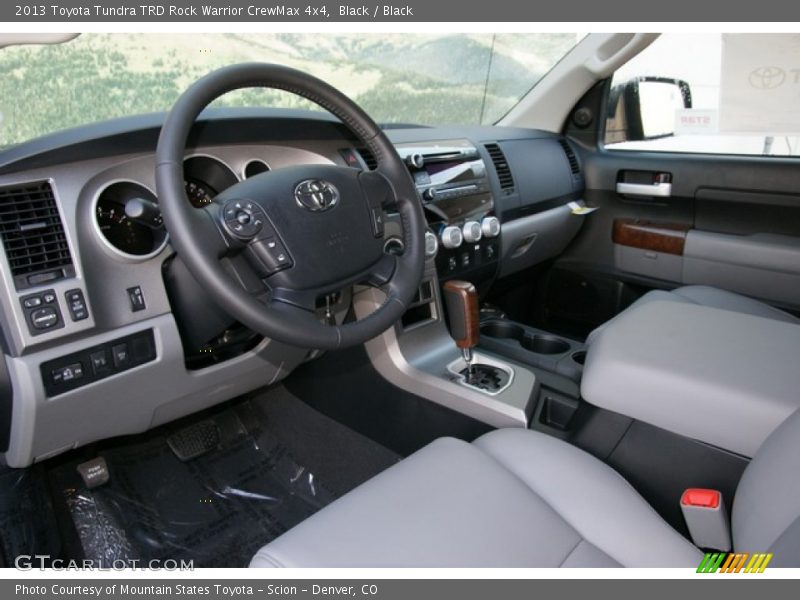 Black Interior - 2013 Tundra TRD Rock Warrior CrewMax 4x4 